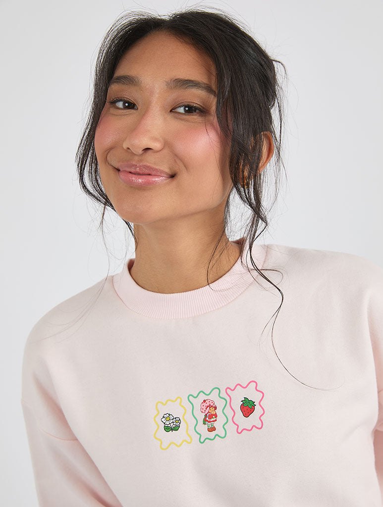 Strawberry Shortcake x Custard Patchwork Sweatshirt