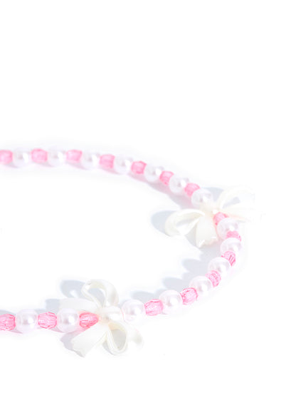 Bow Beaded Phone Strap
