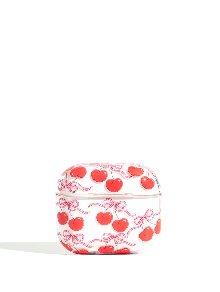 Cherry Bow AirPods Case