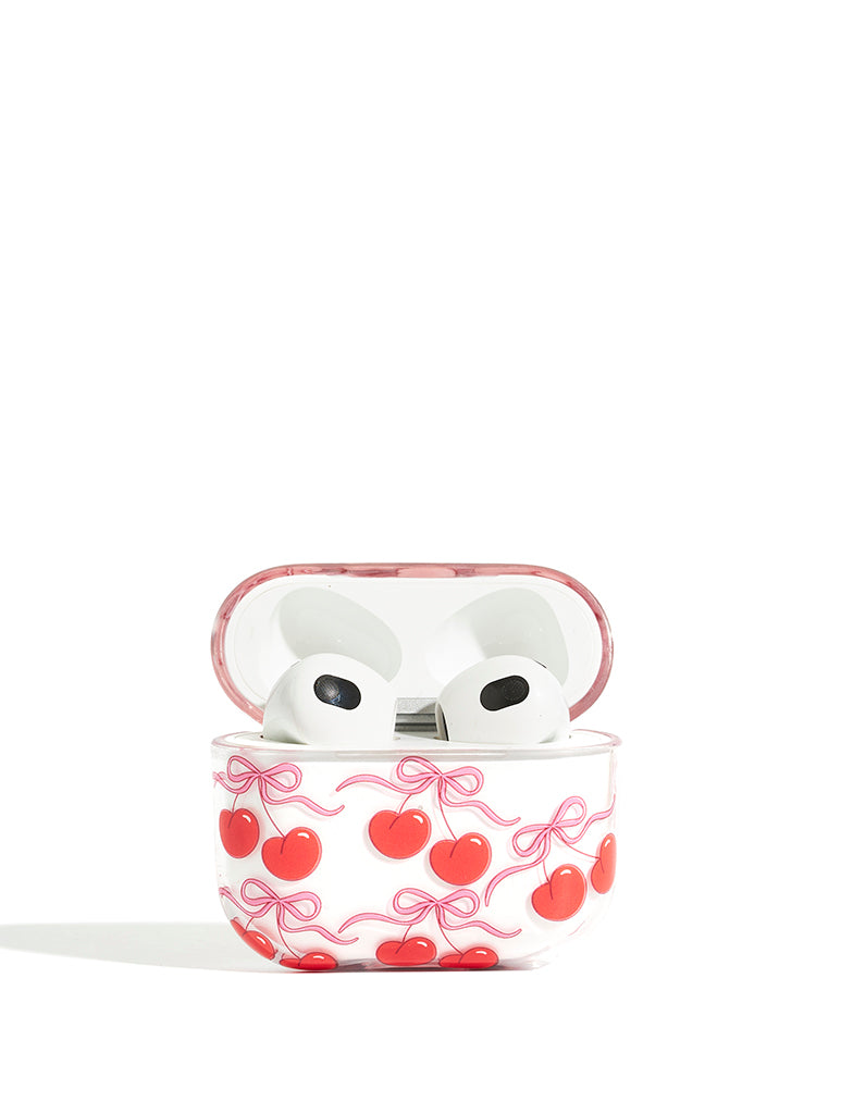 Cherry Bow AirPods Case