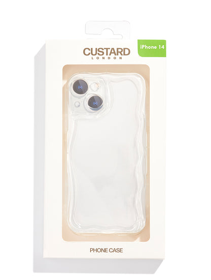 Clear Wavy iPhone Case