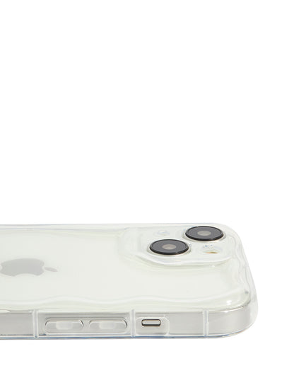 Clear Wavy iPhone Case