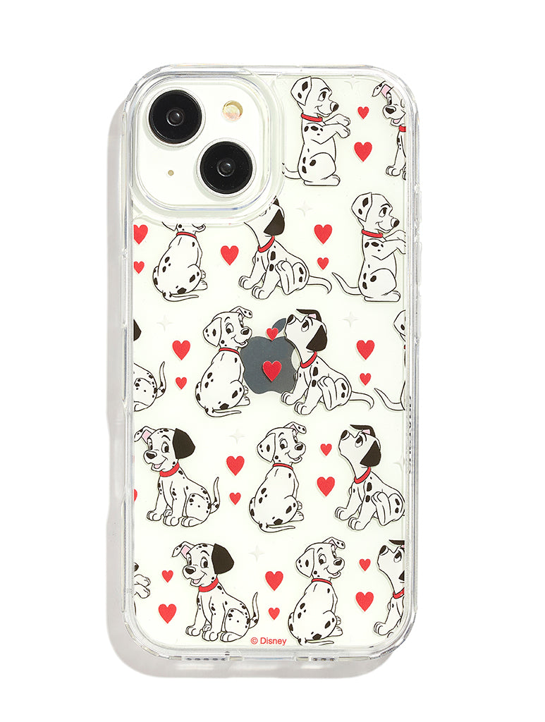 Custard Disney 101 Dalmatians Heart iPhone Case
