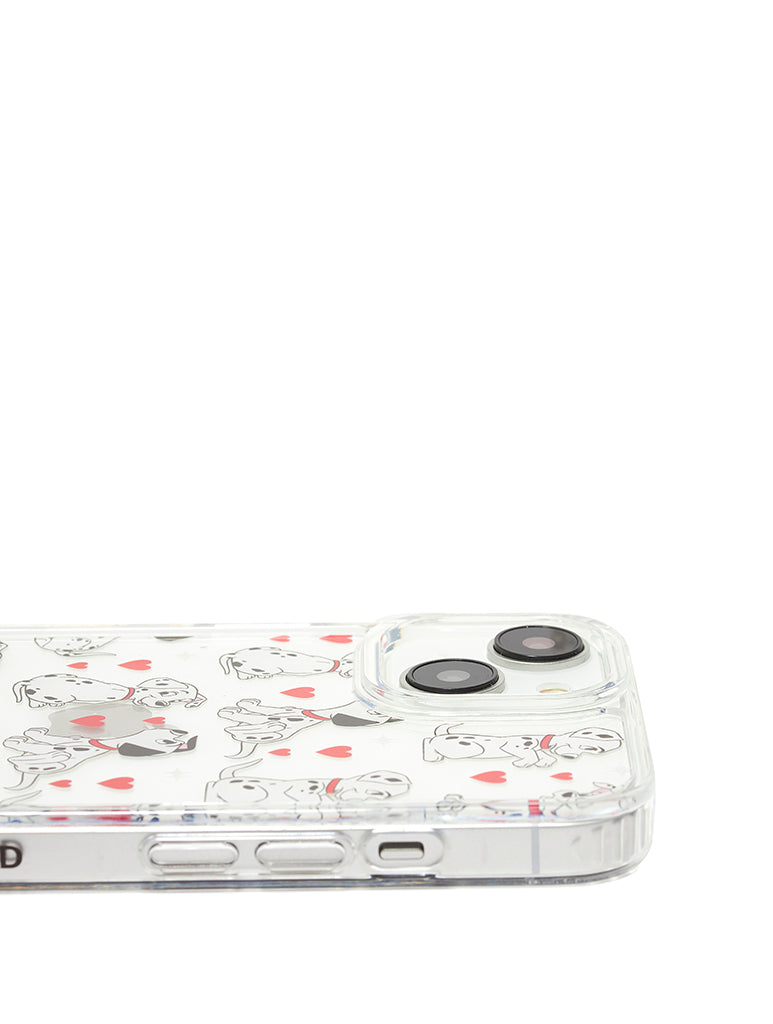 Custard Disney 101 Dalmatians Heart iPhone Case
