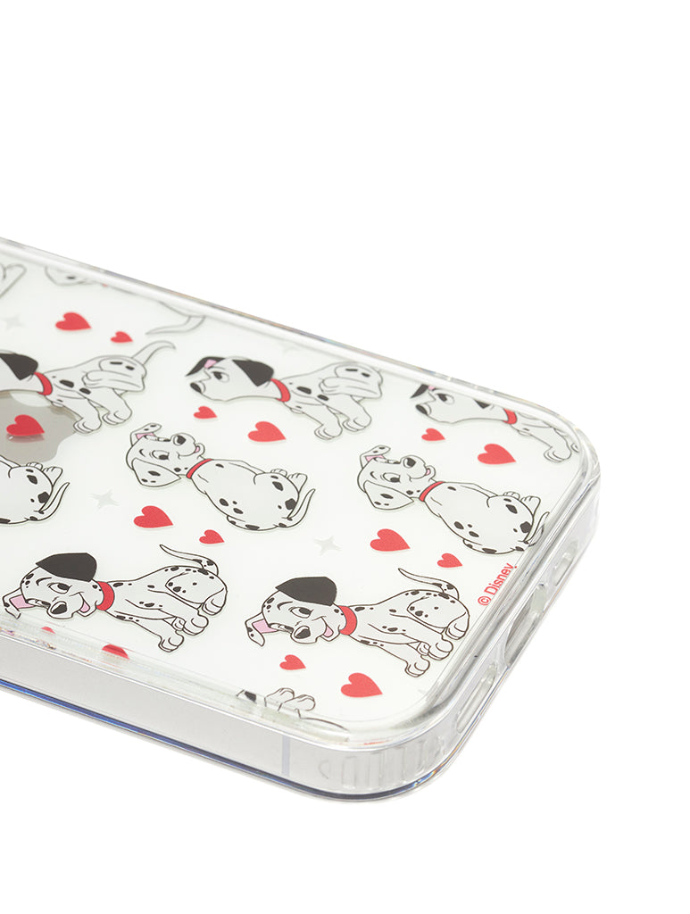 Custard Disney 101 Dalmatians Heart iPhone Case