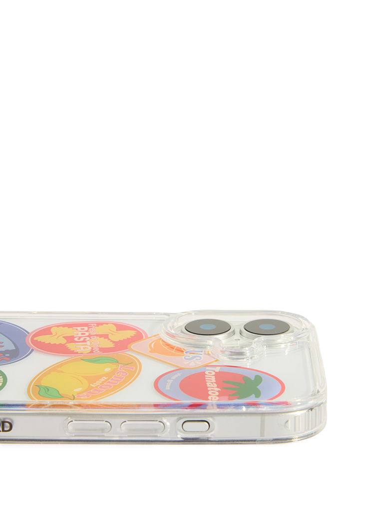 Custard Fruit Sticker iPhone Case