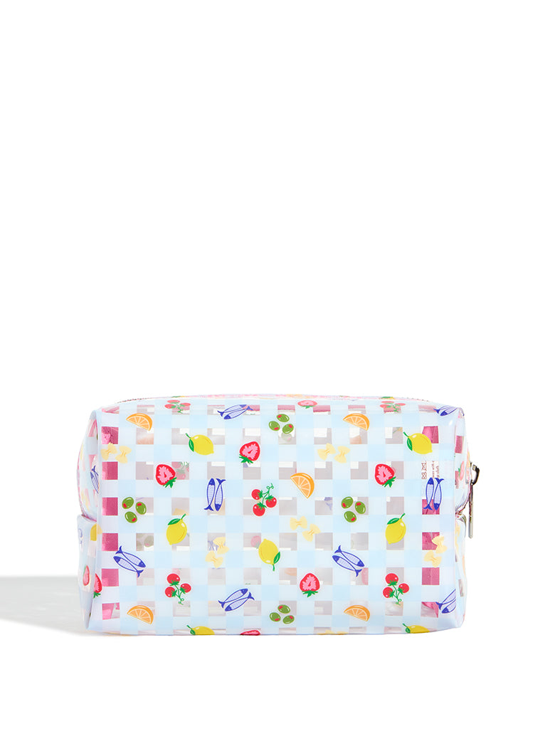 Custard Picnic Makeup Bag