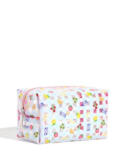Custard Picnic Makeup Bag