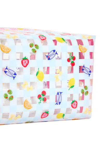 Custard Picnic Makeup Bag