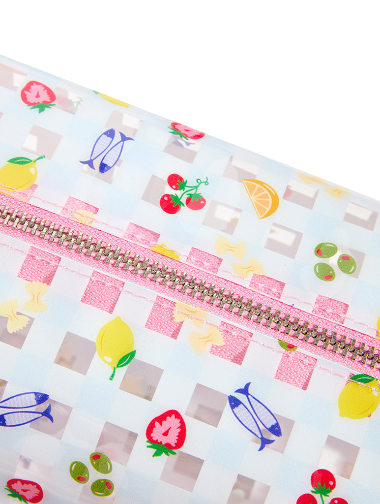 Custard Picnic Makeup Bag