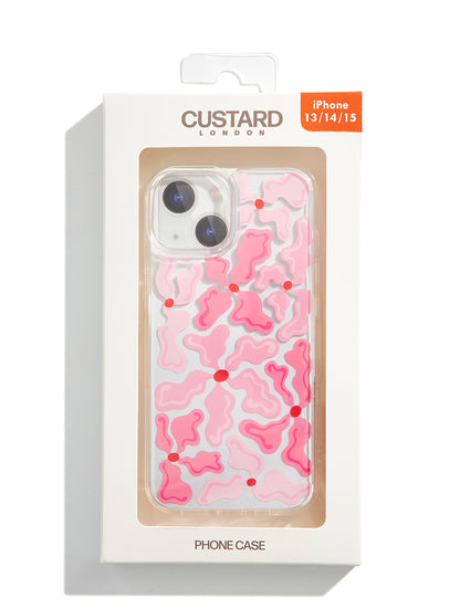 Custard Pink Wiggle Flower Case