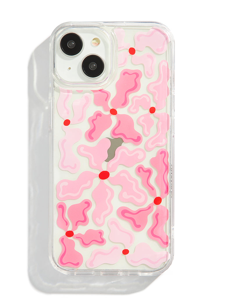 Custard Pink Wiggle Flower Case