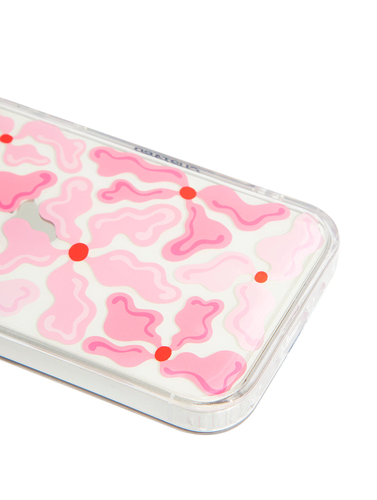 Custard Pink Wiggle Flower Case