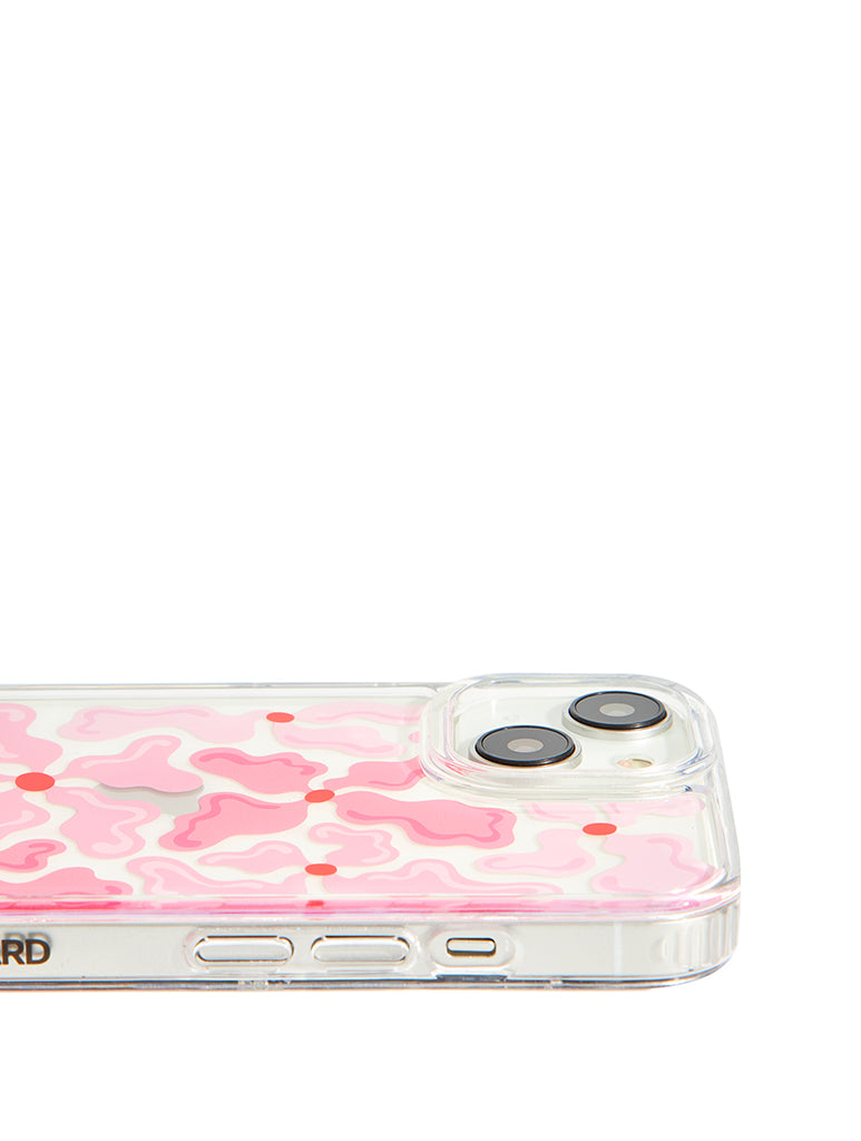 Custard Pink Wiggle Flower Case