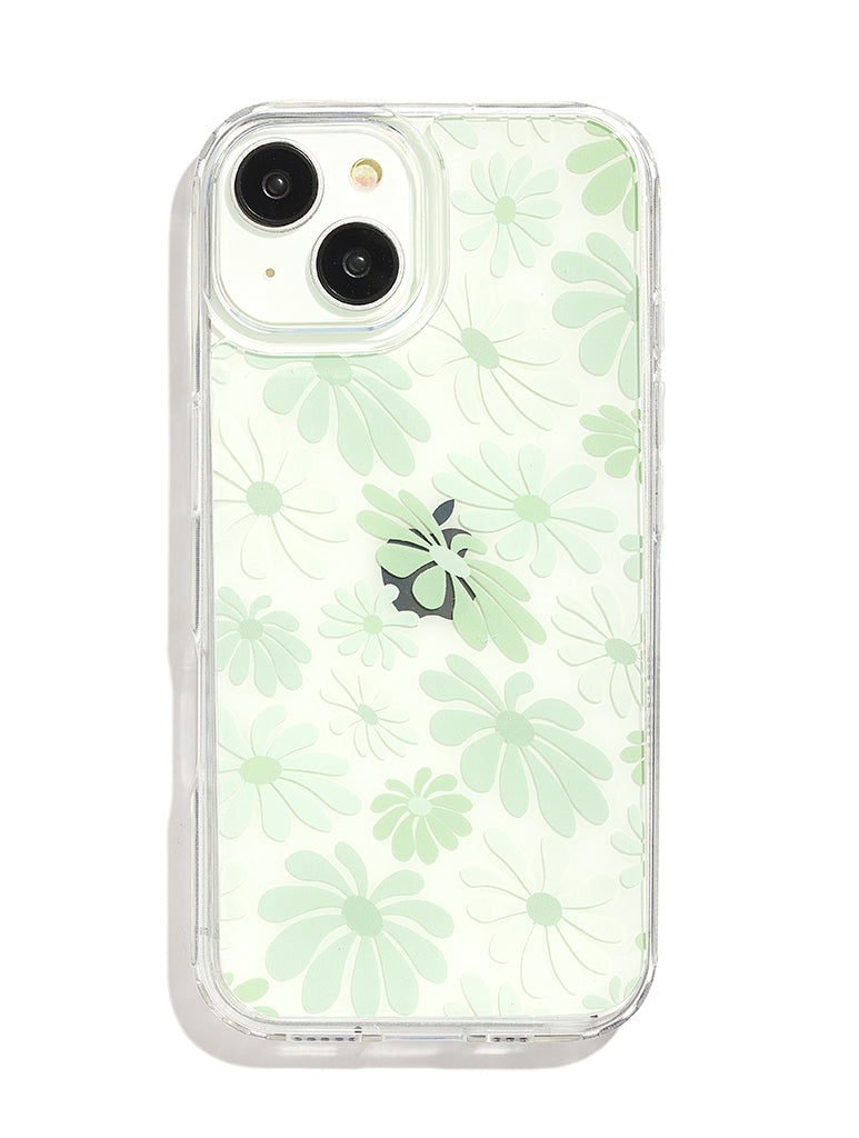 Custard Sage Wavy Floral Case