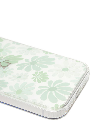 Custard Sage Wavy Floral Case
