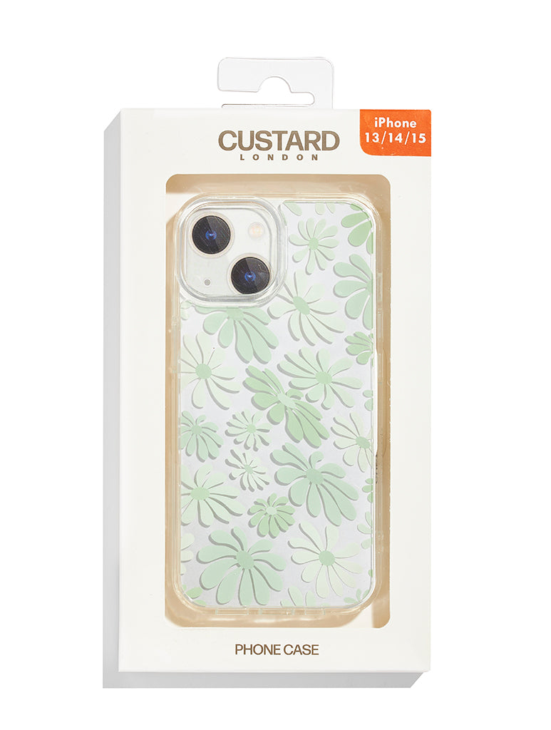 Custard Sage Wavy Floral Case