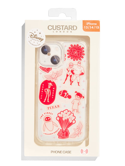 Custard x Disney Pixar Sticker iPhone Case