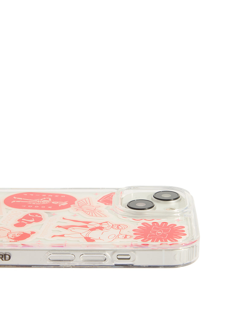 Custard x Disney Pixar Sticker iPhone Case