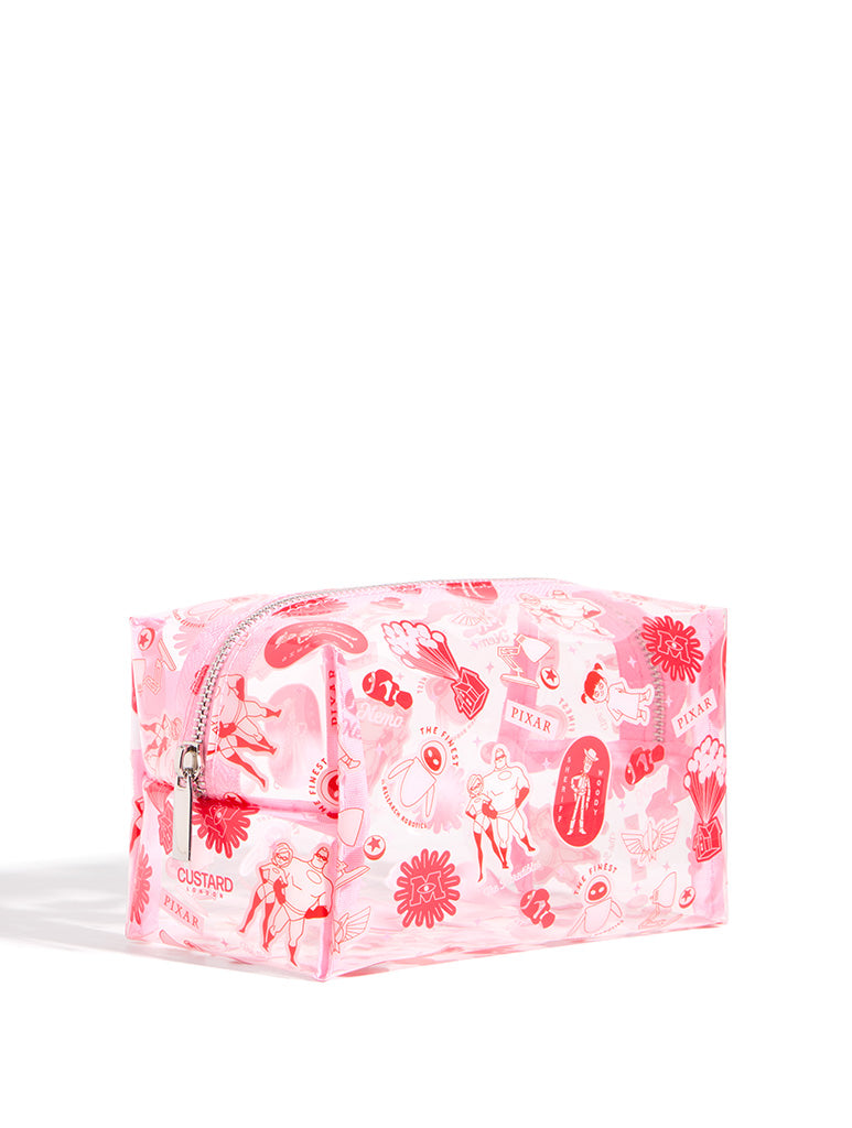 Custard x Disney Pixar Sticker Makeup Bag