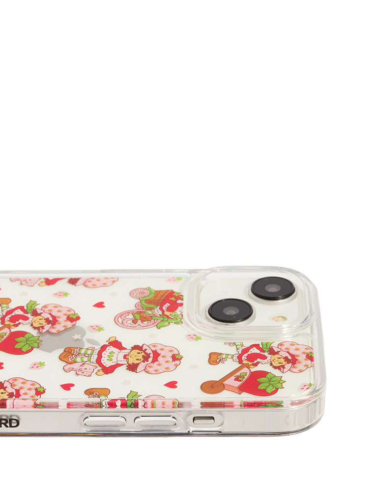 Custard x Strawberry Shortcake Heart Case