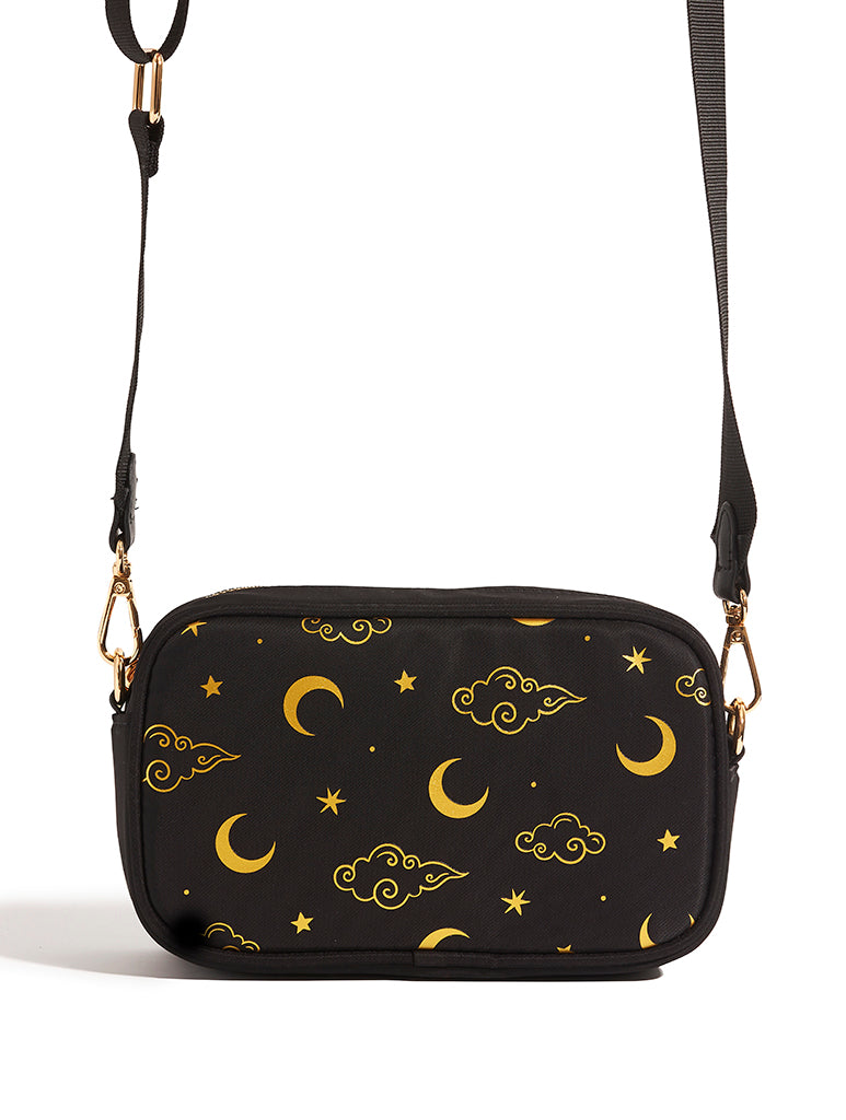Gold Celestial Cross Body Bag