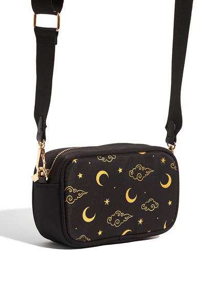 Gold Celestial Cross Body Bag