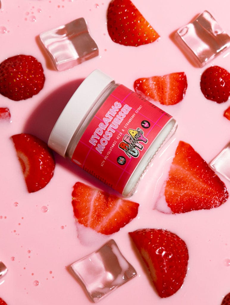 Mallows Hydrating Strawberry Moisturiser Body Care Mallows Beauty