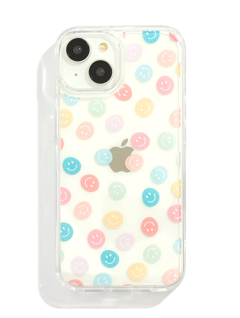 Multi Coloured Smile Face iPhone Case