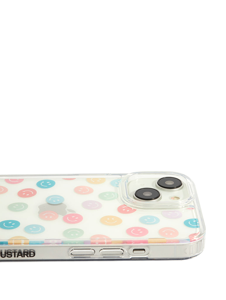 Multi Coloured Smile Face iPhone Case