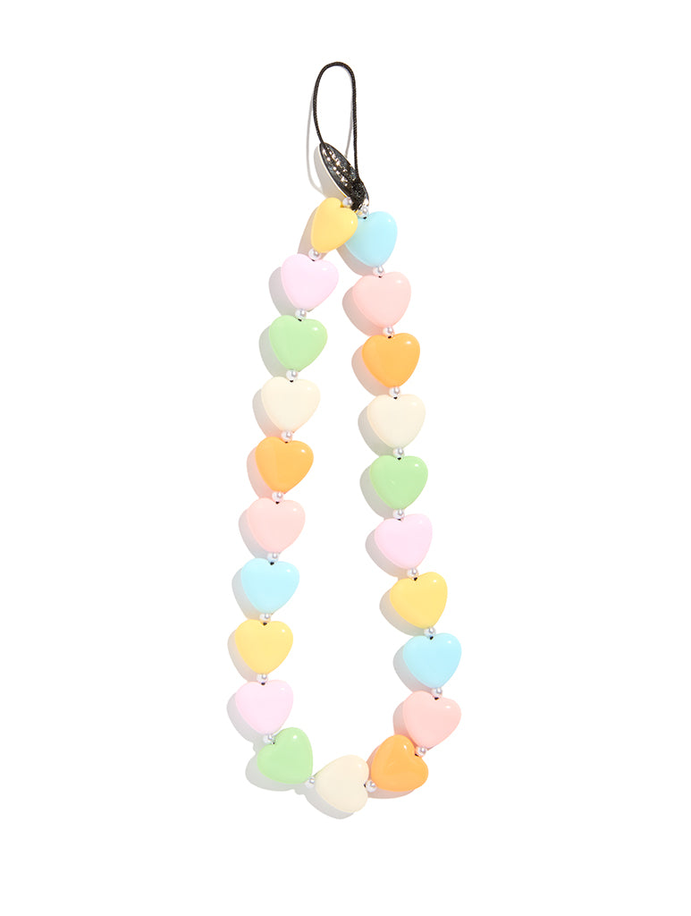 Multi Heart Beaded Strap