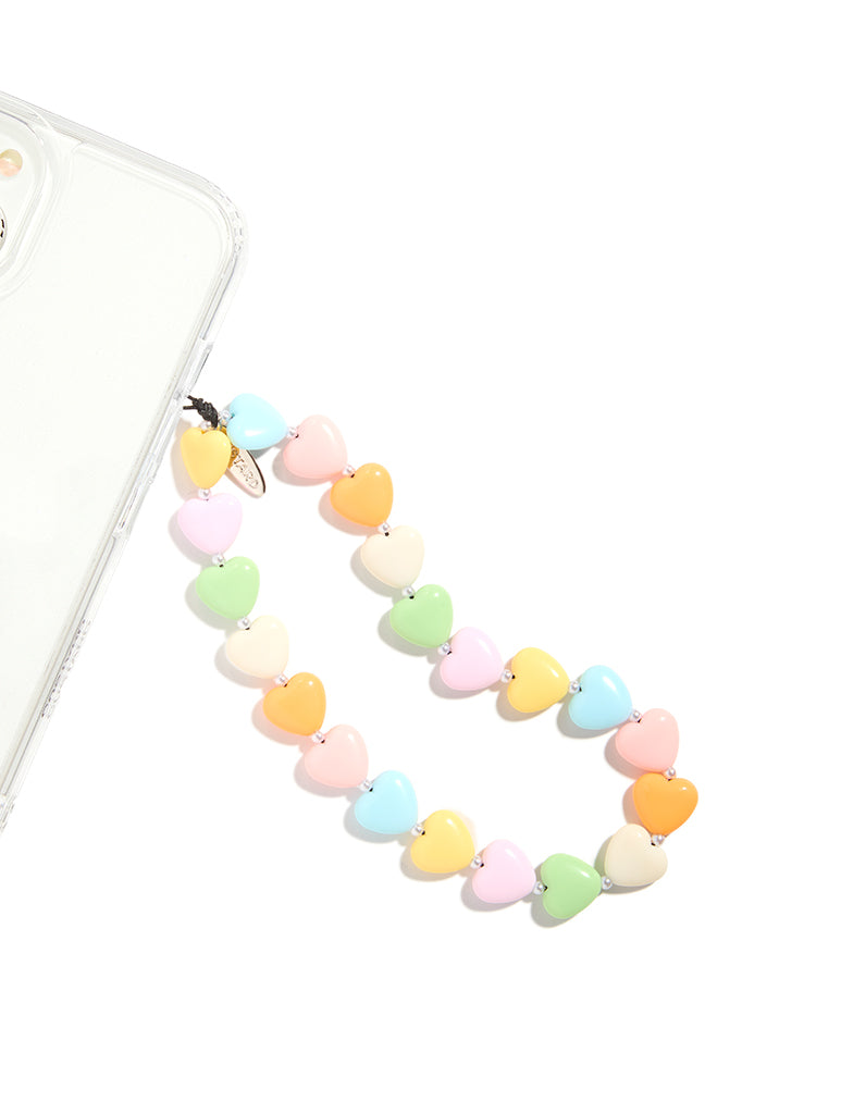 Multi Heart Beaded Strap