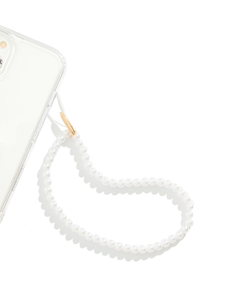 Pearl Beaded Phone Strap