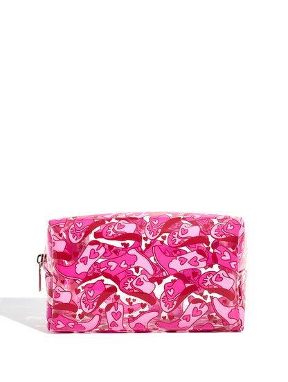 Pink Cowgirl Makeup Bag