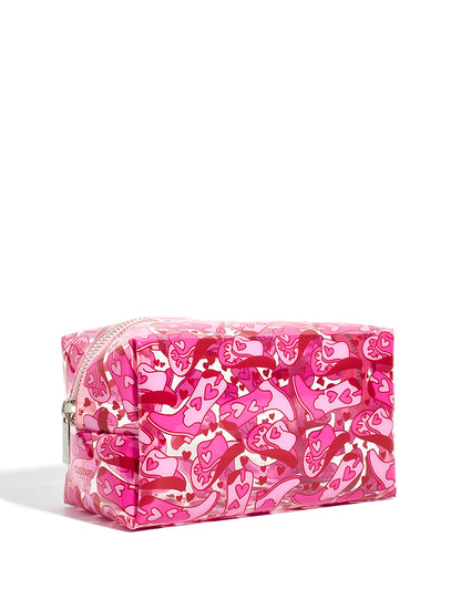 Pink Cowgirl Makeup Bag
