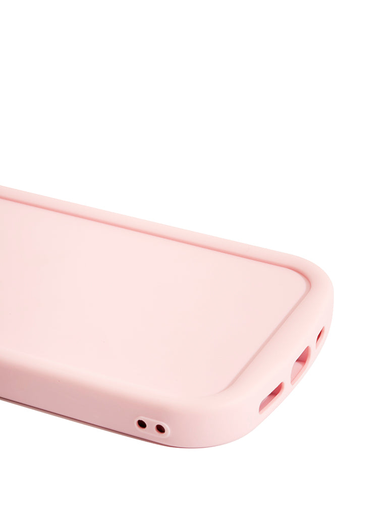 Pink Silicone iPhone Case