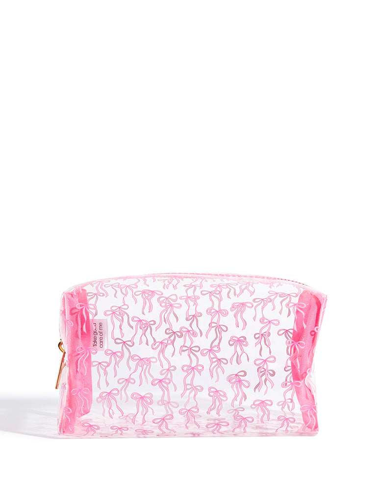 Ribbon Bow Make Up Bag